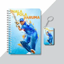 DHONI 2023 NOTEBOOK COLLECTION A5 Notebook RULED 160 Pages-16