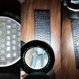 balrama 10x Gooseneck Magnifying Lamp Desk Table Study Lamp Reading Tabletop LED Light Study Lamp image 3