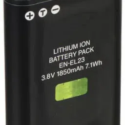Camstuffs EN-EL23 Rechargeable Lithium-Ion 3.8V 1850mAh Battery for nikn camera charger Camera Battery Charger-picture-32