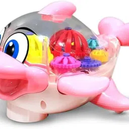 Musical Gear Dolphin Toy for Kids with Flashing Lights & 360 Rotation-picture-42