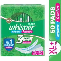 Ultra Clean XL+ Plus Sanitary Pad Sanitary Pad (Pack of 50) Sanitary Pad-image-46