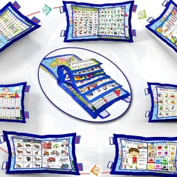 Baby Printed Alphabet Learning Soft Pillow Cushion Book Toys for Kids-10