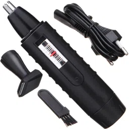 U 2-in-1 Waterproof Rechargeable Cordless Electric Nose Ear Beard Mustache Wet & Dry Hair Trimmer Hair Clipper Shaver Cutter Cleaner Sideburns Clipper Trimmer 40 Runtime 1 Length Settings-8