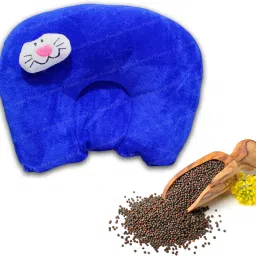 Mustard Seeds, Microfibre Animals Baby Pillow Pack of 1-image-76
