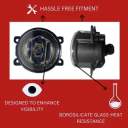 finessemotors Halogen Fog Lamp Unit for Maruti Suzuki WagonR image 4