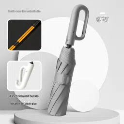 Sun Protection Rain Windproof large 3 fold for men women Umbrella-image-73