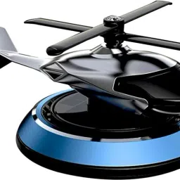 Metal Solar Helicopter Car Air Freshener With Essential Oil Bottle In Any Color Portable Car Air Purifier-image-14