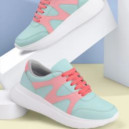 Stylish Green Running Sneakers & Comfortable Walking shoe (S5501) Sneakers For Women-image-44