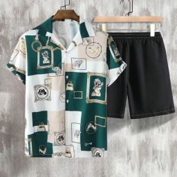 Shirt Regular Shorts Co-ords Set-image-106