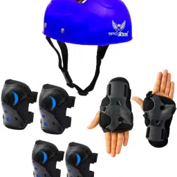 Protective Guard Kit Cycling Set 7 in 1 Suitable 6- 10 Years Skating Kit-16