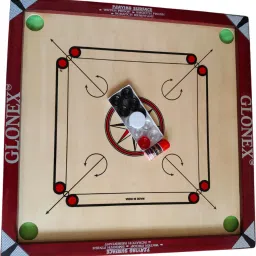 Standard Size Carrom Board – Medium Wooden Game with coins 66 cm Carrom Board-image-22
