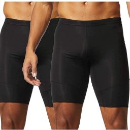 Solid Men Black Tights-image-82