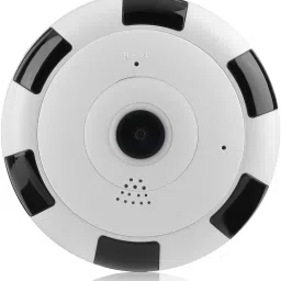 V380 Fisheye 360 Degree Panoramic Wireless WiFi IP CCTV Security Camera | 1.3 Megapixel | 960P HD | With SD Card Slot (support up to 128 GB) | IR Night Motion Detection | 2-way Audio (Black & White Stripes) Security Camera-picture-27