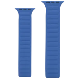 Croma Magnetic Strap for Apple iWatch (38mm / 40mm / 41mm) (Apple Compatible, Blue and Tan)-picture-45