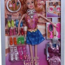 Pretty Happy Doll For Girl (Red)-22