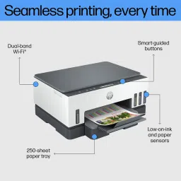 HP Smart Tank 720 All-in-One Duplex Wifi High Capacity Inktank Multi-function WiFi Color Ink Tank Printer (Borderless Printing) for Print/Copy/Scan with Automatic Ink Sensor (Up to 12000 Black, 8000 Colour pages of ink in box) image 3