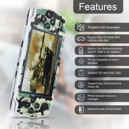 EONY PSP MP5/6 PlayStation Portable Handheld In-Built Video Game Console Limited Edition image 3