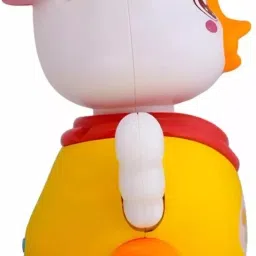 budetto Dancing Duck Toy for Toddlers Rotating Musical Duck Flashing Lights & Sound Rattle image 2