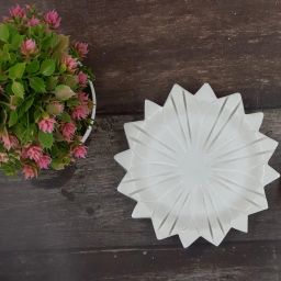 6 inch Marble Urli | Lotus Flower Shape Bowl | Stone Candle Holder for Lighting Tray-image-17
