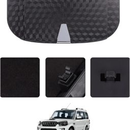 Black Sunglass Protective Holder For Car Dashboard Universal 239 Black Car Sunglass Clip Holder-image-111