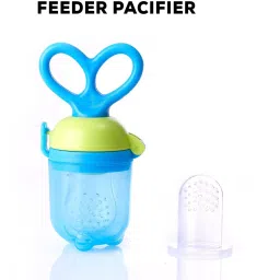 baybee Best Food Feeder Pacifier Fruit Nibbler Infant Silicone Teether Toy with Storage Teether image 2