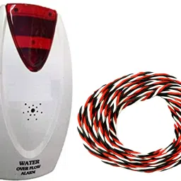 iWin New Water Tank Alarm Overflow Voice Sound High Quality + 15mtr Connecting Wired (Made in India) Wired Sensor Security System-5