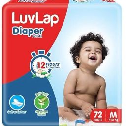 Diapers Pants with Aloe Vera Lotion Medium (MD) - 72 Pieces - M-20