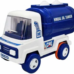 SUPER OIL TANKER WITH FRICTION POWERED TRUCK-image-19