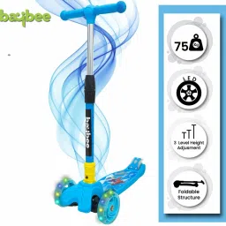 Flash 3 Wheel Folding Kick Kids Scooter Tricycle Kids Scooter-16