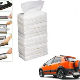 10 SET REFILLER WITH 100 PULLS (200 SHEETS) FOR FIAT AVVENTURA Vehicle Tissue Dispenser-image-32