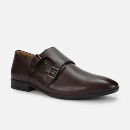Van Heusen Men Leather Formal Monk Shoes-image-17