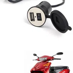 Bike USB Charger Socket Power Outlet 5V 2 A for Yo 12 A Bike Mobile Charger-image-36