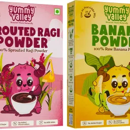 Combos of Sprouted Ragi powder + Banana Powder Cereal-18