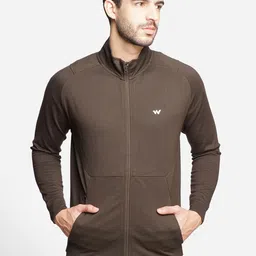 Wildcraft Men Mock Collar Nylon Sporty Jacket-picture-11