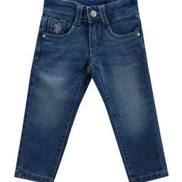 U.S. Polo Assn. Kids Boys Classic Slim Fit Low Distress Light Fade Stretchable Jeans-picture-31