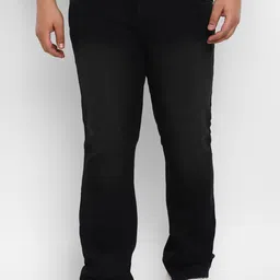 Urbano Plus Men Mid-Rise Bootcut Stretchable Jeans-image-13
