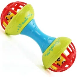 Soft Rattles for Babies /Dumbbell Rattle Toy for Infants, New Born; Pack of 1 Rattle-image-38