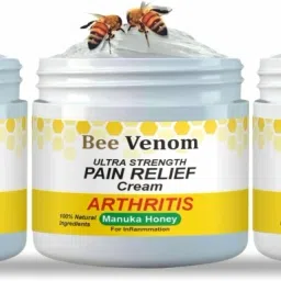 Bee Venom Joint & Bone Pain Cream -Relief for Nose,Knee, Elbow, Back,(3 x 100 g) Men & Women-image-32
