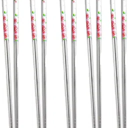 Eating Stainless Steel Japanese, Korean, Chinese, Vietnamese Chopstick-image-23