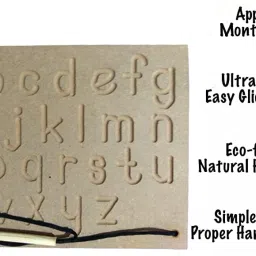 shalafi Learning Alphabet Tracing Slate Small abc Writing Practice Boards for Kids image 3