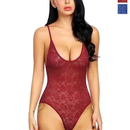 Aamarsh Pack Of 2 Self Design Net Baby Doll-picture-20