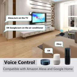 F5 SmartTech Smart WiFi IR Universal Remote | Control AC, TV, Fan via App & Voice Assistants Multipurpose Controller image 2