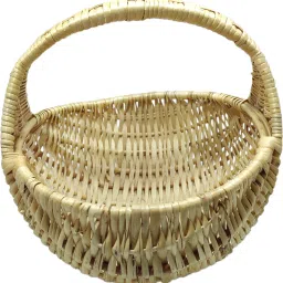 Halfcut Chand Wicker basket/Gift Hamper/ Wooden storage/Fruits&Vegitables Wooden Fruit & Vegetable Basket-1