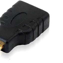 BIGWHEEL Black Gold Plated Hdmi Female (Type-A) to Micro Hdmi Male (Type-D) Connector Phone Converter-image-57