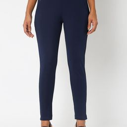 Smarty Pants Women Blue Skinny Fit High-Rise Trousers-image-71