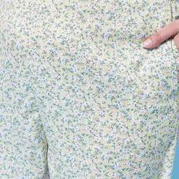 Athena Ample Plus Size Floral Printed Top With Trouser image 2