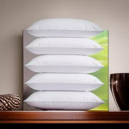LUXURY Microfibre Abstract Sleeping Pillow Pack of 5-15