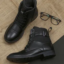 Men's Casual Outdoor Fashion Uniform Dress Army Trekking Hiking Comfort Boots Boots For Men-image-24