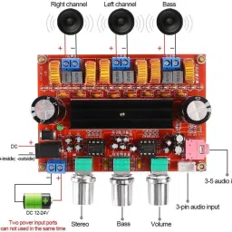 PA3116D2 2 x 50W 2.1 Channel Digital Audio Power 100W Amplifier AMP Subwoofer Electronic Components Electronic Hobby Kit-picture-18