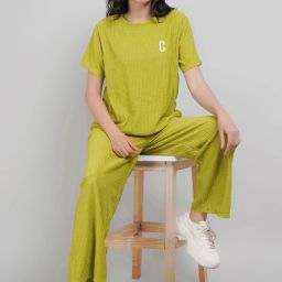 Top Palazzos Co-ords Set-image-82